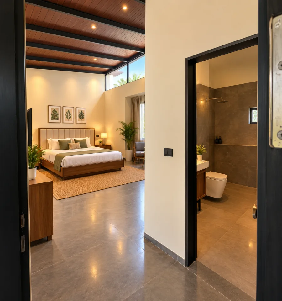 Suite with en-suite bathroom